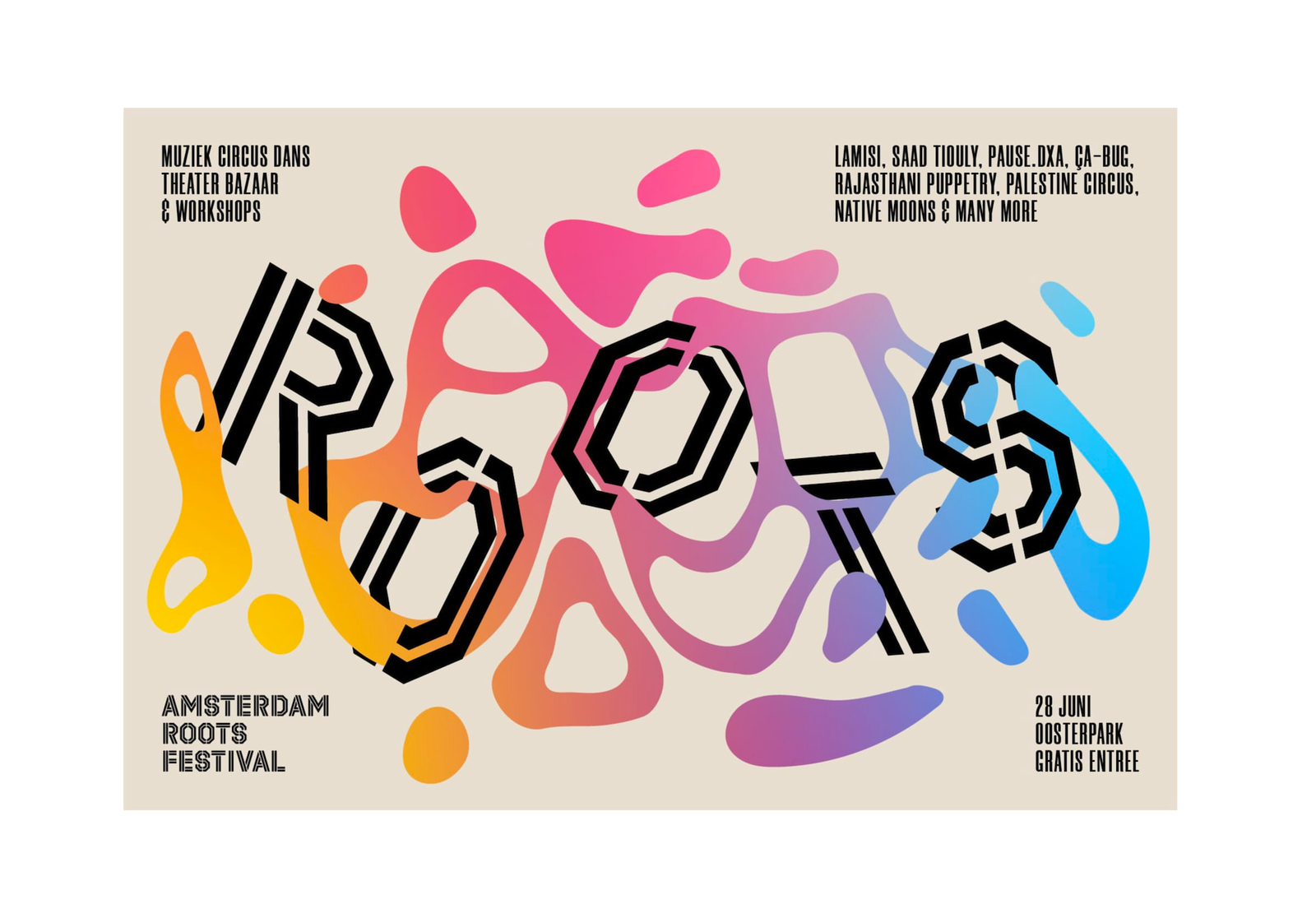 Amsterdam Roots Festival – zondag 28 juni Oosterpark